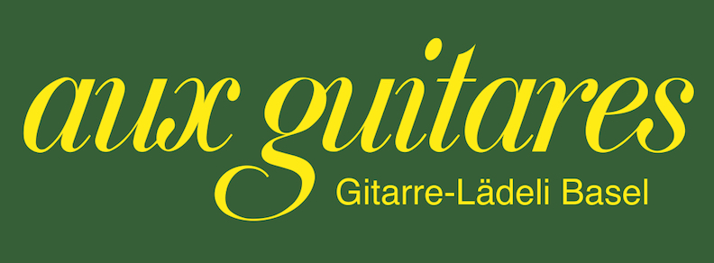 Logo aux guitares